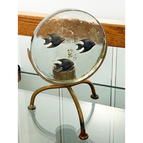 Other - Vintage Angel Fish Tea Light Holder Ocean Nautical Décor Beach Tropical 8.875" T